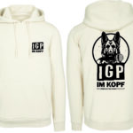 IGP im Kopf Hoodie mit Kapuze für Hundesport und Gebrauchshundesport